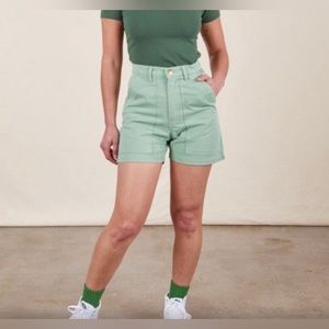 BIG BUD PRESS WORK PANT SHORT IN FADED GRAPE